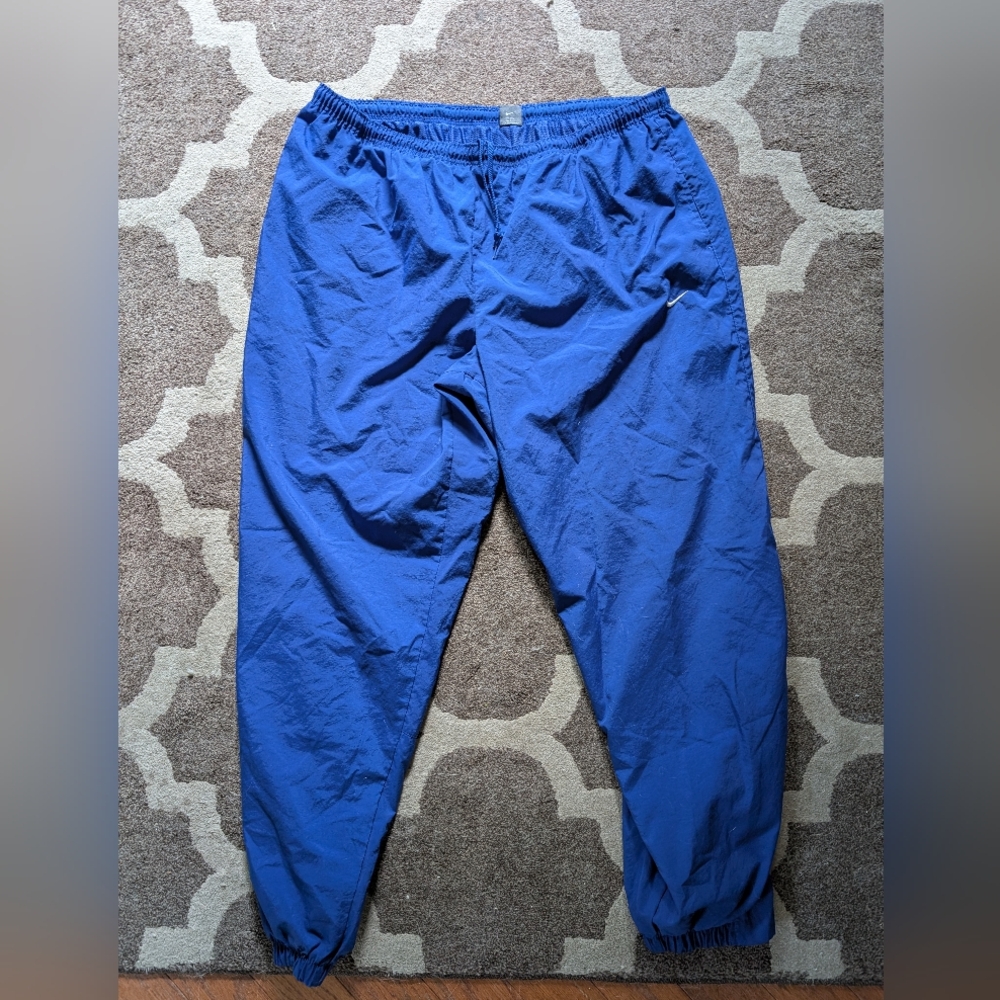 Nike Men's Blue Nylon Track Pants Joggers 3XL XXXL